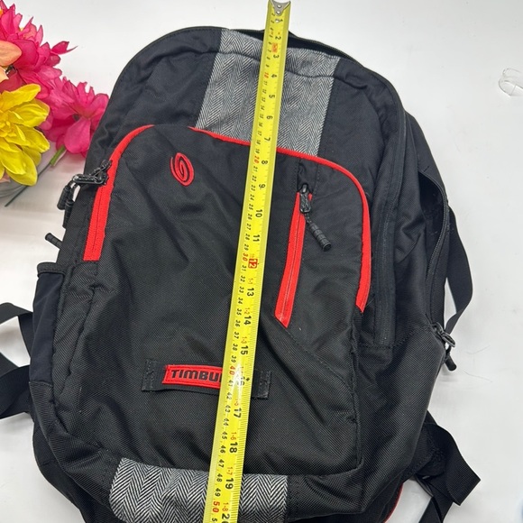 Timbuk2 Black and Red Men's Backpack TOT7792 - Picture 12 of 15